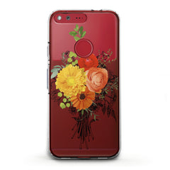 Lex Altern TPU Silicone Google Pixel Case Bright Floral Bouquet
