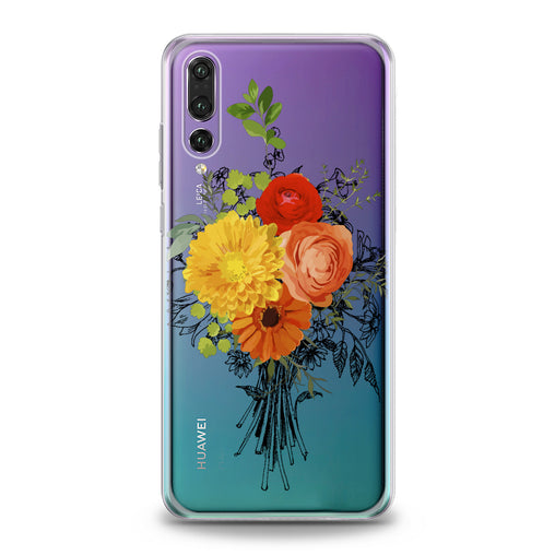 Lex Altern Bright Floral Bouquet Huawei Honor Case