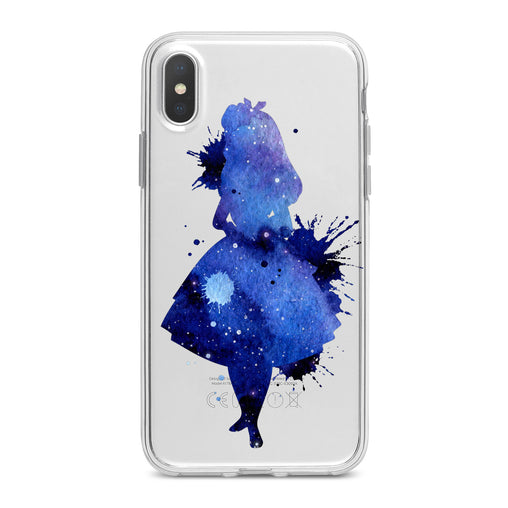 Lex Altern Watercolor Alice Cartoon Phone Case for your iPhone & Android phone.