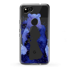 Lex Altern TPU Silicone Google Pixel Case Blue Merida Print