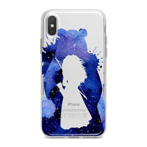 Lex Altern Blue Merida Print Phone Case for your iPhone & Android phone.
