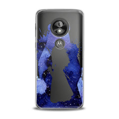 Lex Altern TPU Silicone Motorola Case Blue Merida Print