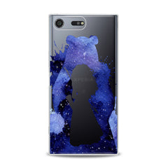 Lex Altern TPU Silicone Sony Xperia Case Blue Merida Print