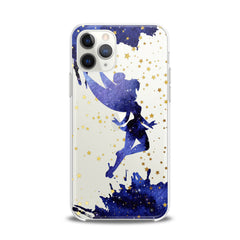Lex Altern TPU Silicone iPhone Case Blue Watercolor Tinker Bell