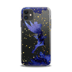 Lex Altern TPU Silicone iPhone Case Blue Watercolor Tinker Bell