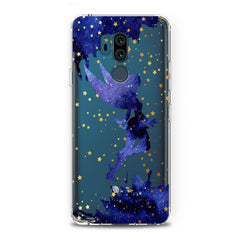 Lex Altern TPU Silicone LG Case Blue Watercolor Tinker Bell
