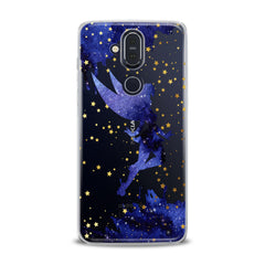 Lex Altern TPU Silicone Nokia Case Blue Watercolor Tinker Bell