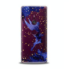 Lex Altern TPU Silicone Sony Xperia Case Blue Watercolor Tinker Bell
