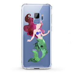 Lex Altern TPU Silicone Samsung Galaxy Case Watercolor Ariel