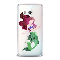 Lex Altern TPU Silicone HTC Case Watercolor Ariel