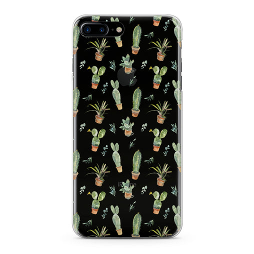 Lex Altern Cute Green Cactuses Plant Phone Case for your iPhone & Android phone.