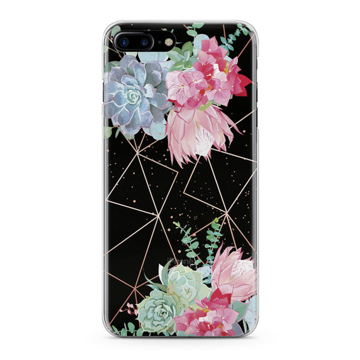 Lex Altern Floral Succulent Phone Case for your iPhone & Android phone.
