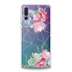 Lex Altern TPU Silicone Huawei Honor Case Floral Succulent