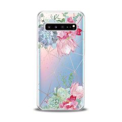 Lex Altern TPU Silicone Samsung Galaxy Case Floral Succulent