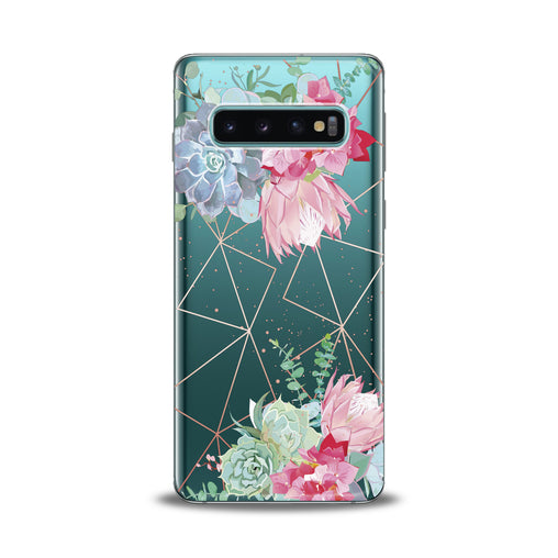 Lex Altern Floral Succulent Samsung Galaxy Case