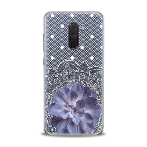 Lex Altern Purple Succulent Plant Xiaomi Redmi Mi Case