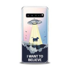 Lex Altern Cow Alien Samsung Galaxy Case