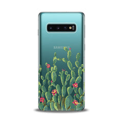 Lex Altern Red Cacti Flowers Samsung Galaxy Case