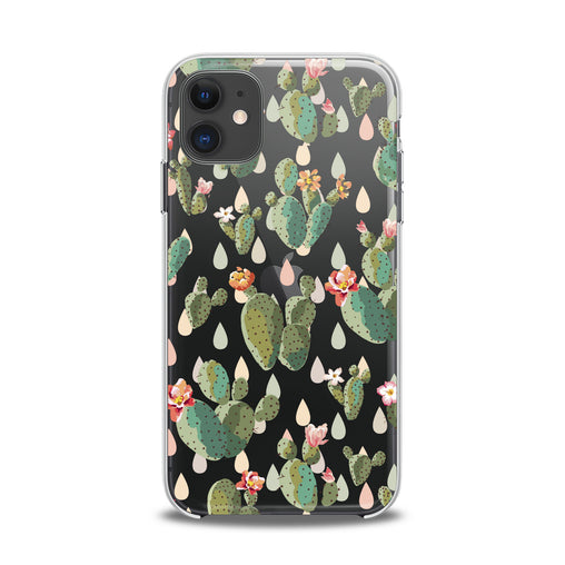 Lex Altern TPU Silicone iPhone Case Gentle Cacti Flowers