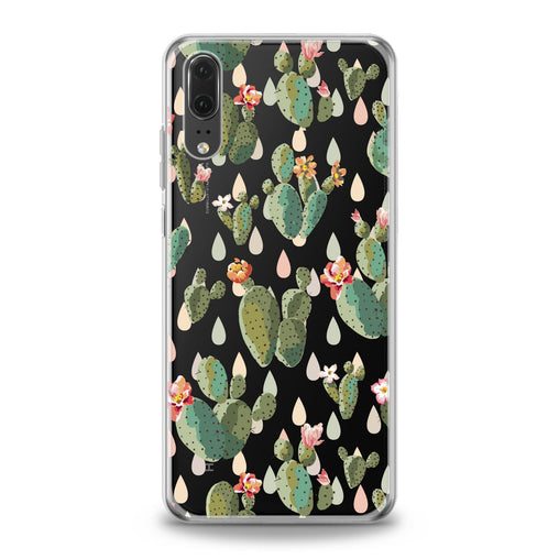 Lex Altern Gentle Cacti Flowers Huawei Honor Case
