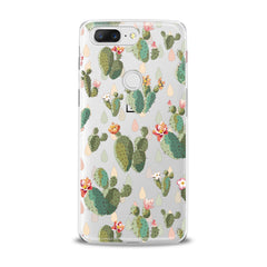 Lex Altern TPU Silicone OnePlus Case Gentle Cacti Flowers