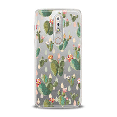 Lex Altern TPU Silicone Nokia Case Gentle Cacti Flowers