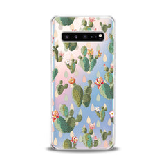 Lex Altern TPU Silicone Samsung Galaxy Case Gentle Cacti Flowers