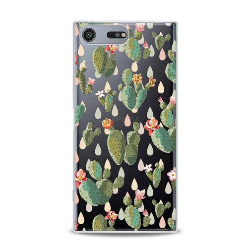 Lex Altern Gentle Cacti Flowers Sony Xperia Case