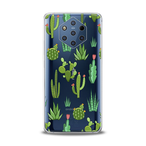 Lex Altern Kawaii Cacti Pattern Nokia Case