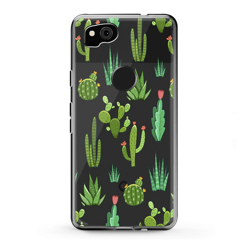 Lex Altern Google Pixel Case Kawaii Cacti Pattern
