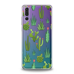 Lex Altern TPU Silicone Huawei Honor Case Kawaii Cacti Pattern