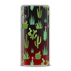 Lex Altern TPU Silicone VIVO Case Kawaii Cacti Pattern