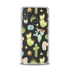 Lex Altern TPU Silicone Motorola Case Pastel Cactuses