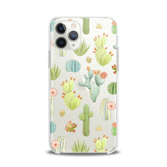 Lex Altern TPU Silicone iPhone Case Pastel Cactuses
