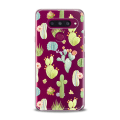 Lex Altern TPU Silicone Phone Case Pastel Cactuses