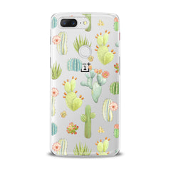 Lex Altern TPU Silicone OnePlus Case Pastel Cactuses
