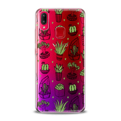Lex Altern TPU Silicone VIVO Case Potted Cacti Art