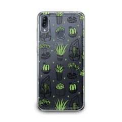 Lex Altern TPU Silicone Asus Zenfone Case Potted Cacti Art