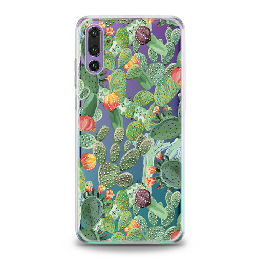 Lex Altern Beautiful Cactuses Print Huawei Honor Case