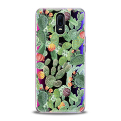 Lex Altern TPU Silicone Oppo Case Beautiful Cactuses Print