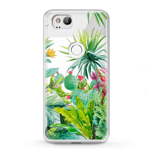 Lex Altern Google Pixel Case Tropical Plants