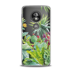 Lex Altern TPU Silicone Motorola Case Tropical Plants
