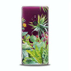 Lex Altern TPU Silicone Sony Xperia Case Tropical Plants