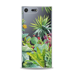 Lex Altern TPU Silicone Sony Xperia Case Tropical Plants