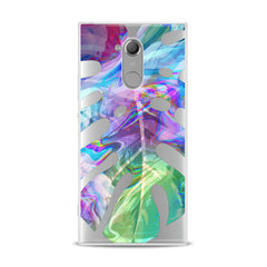 Lex Altern TPU Silicone Sony Xperia Case Colorful Monstera