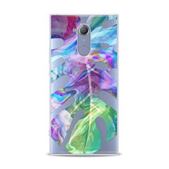 Lex Altern TPU Silicone Sony Xperia Case Colorful Monstera