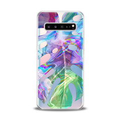 Lex Altern TPU Silicone Samsung Galaxy Case Colorful Monstera