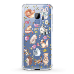 Lex Altern TPU Silicone Samsung Galaxy Case Watercolor Animals