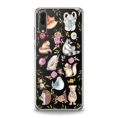 Lex Altern Watercolor Animals Huawei Honor Case