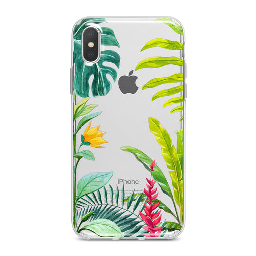 Lex Altern Tropical Flowers Bloom Phone Case for your iPhone & Android phone.